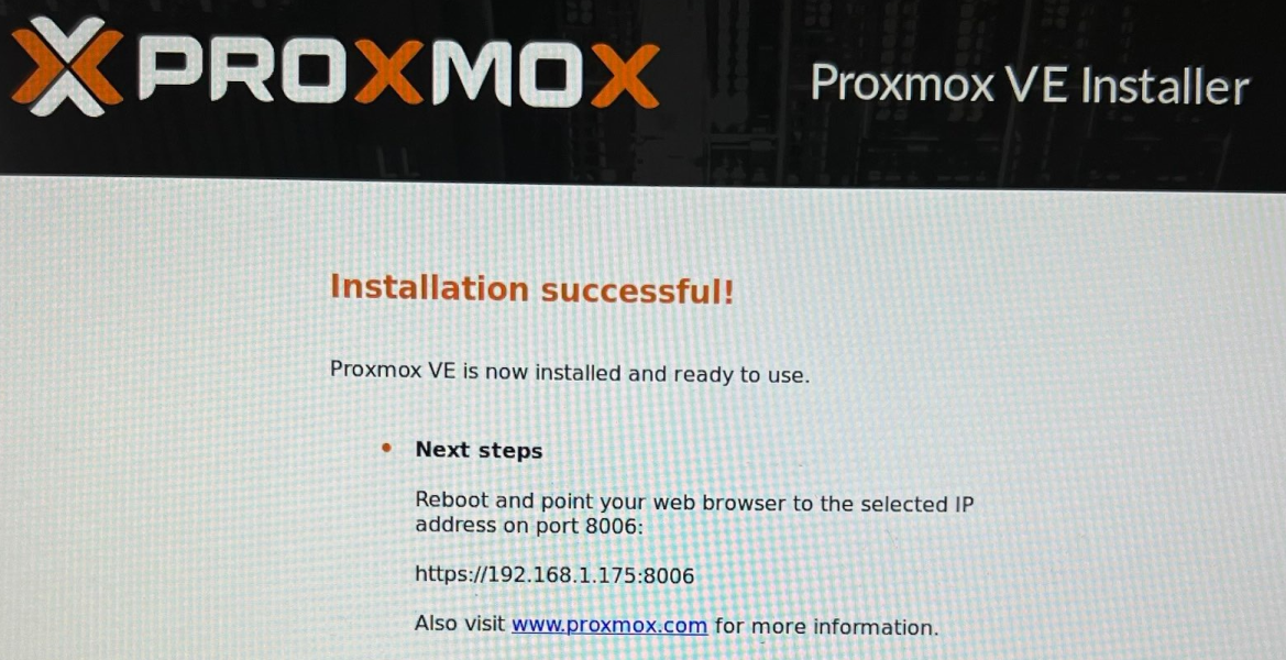 proxmox-success